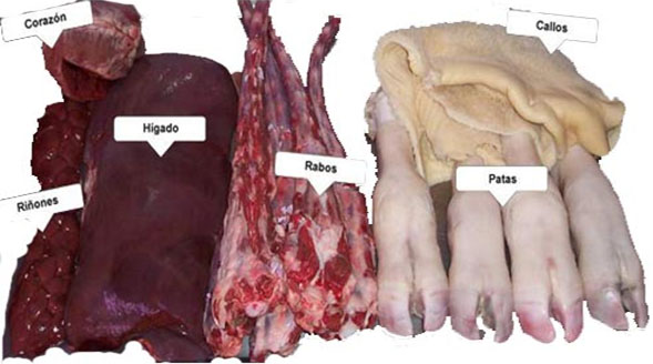 Despojos de ternero